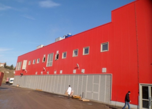 CCAZB Bakü Fabrika İnşaatı
